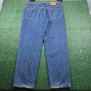 Vintage 1998 Levi's 550 Relaxed Fit Denim Jeans Men's 38x32